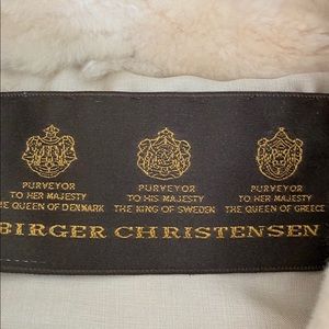 ⭐️Birger Christensen⭐️ White Fur Coat